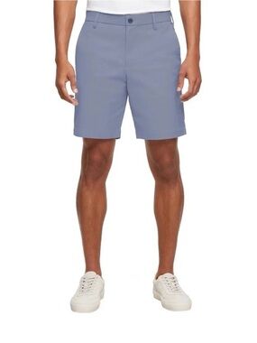 Banana Republic Men's 38 Stretch Chino Shorts 9" Inseam Quick-Dry Blue
